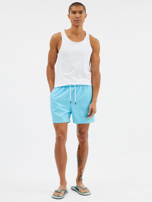 Blue Swim Shorts Men at ASDA