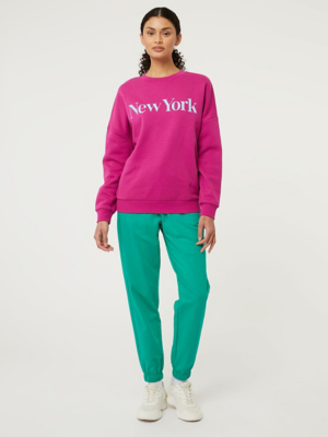 Green Basic Jersey Joggers | Women | George at ASDA