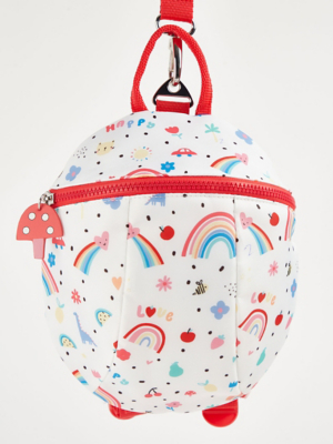 First Walkers Rainbow Reins Rucksack | Kids | George at ASDA