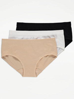 Seamfree Short Knickers 3 Pack Sale & Offers at ASDA