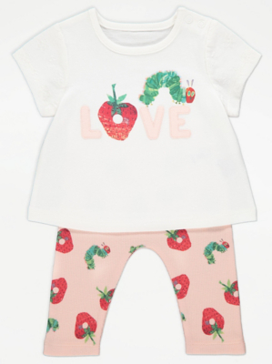 The Very Hungry Caterpillar Top and Leggings Set Baby at ASDA