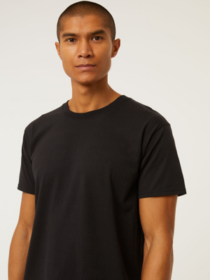 george men's black t shirt