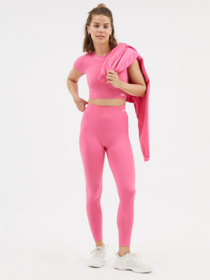 G21 Pink Seamless Leggings Women at ASDA