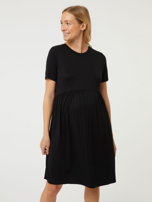 Maternity Black TShirt Dress Women at ASDA