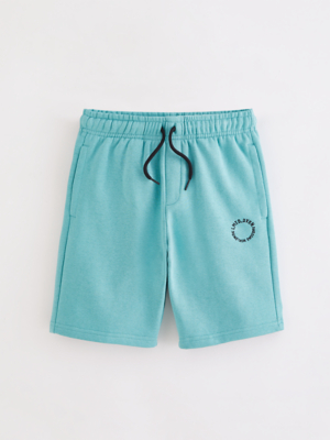 Limited Division Teal Jersey Shorts Kids at ASDA