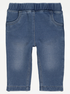 Blue Denim Jeggings