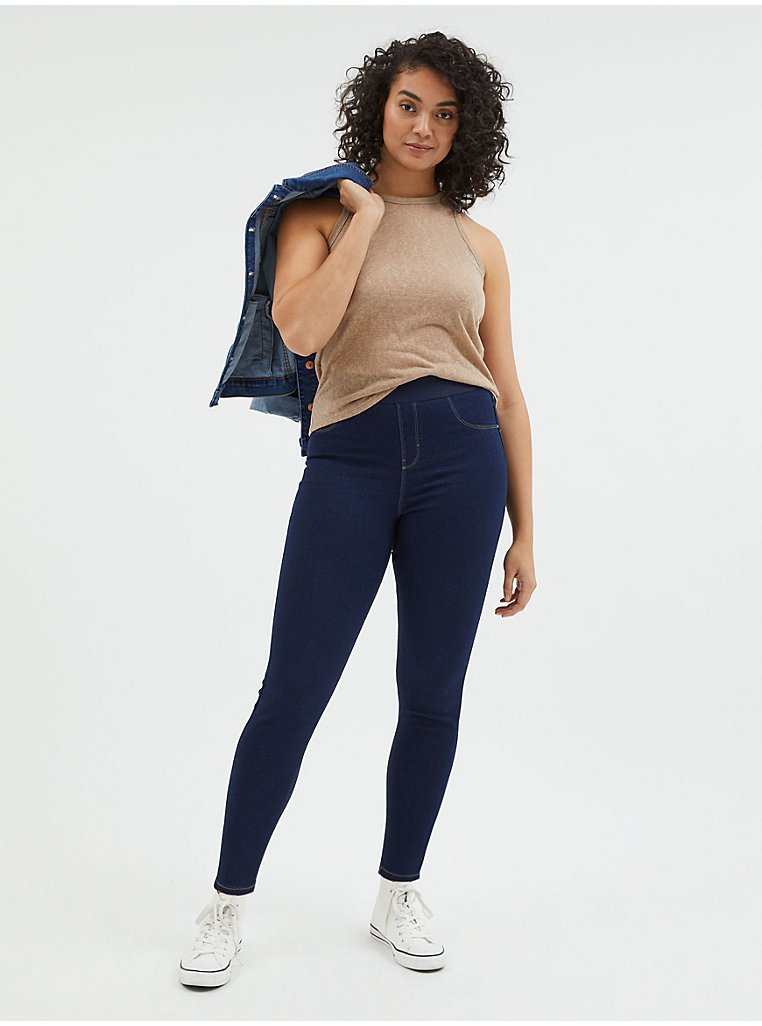 I'm plus-size & tried on jeggings from different supermarkets - from M&S to  Tesco & Asda, who took the top spot?