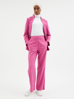 Pink Tapered Formal Trousers Women at ASDA