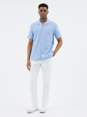 White Slim Leg Chinos | Men | George at ASDA