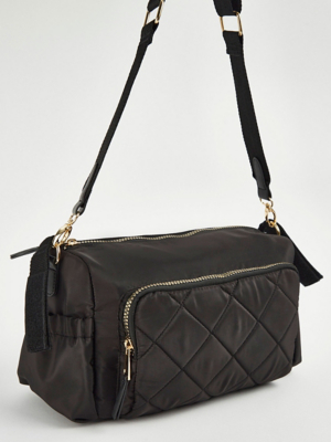 Black Padded Baby Change Bag Women at ASDA