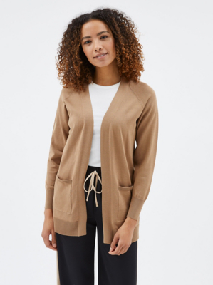 Light Brown Edge To Edge Longline Cardigan | Women | George at ASDA