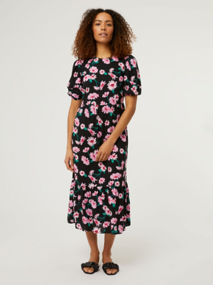 asda floral midi dress