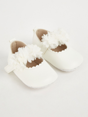 White Occasion Pumps | Baby | George at ASDA