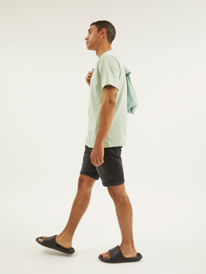 Black Denim Shorts Men at ASDA