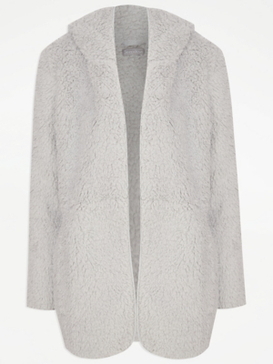 Sleepdown Grey Dressing Gown Jacket Women at ASDA