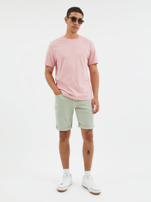 Green Denim Shorts Men at ASDA