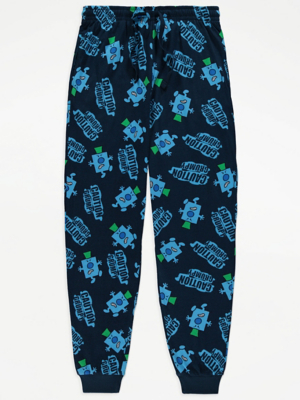 Mr Men Mr Grumpy Navy Lounge Bottoms Men at ASDA