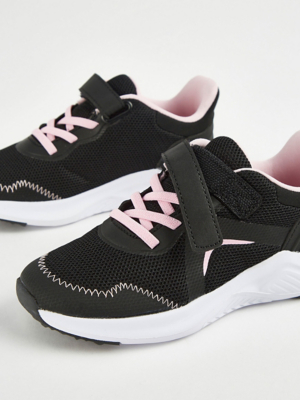 Best girls black trainers asda Outlet