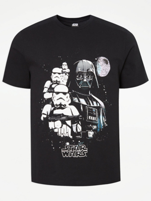 asda george star wars t shirt