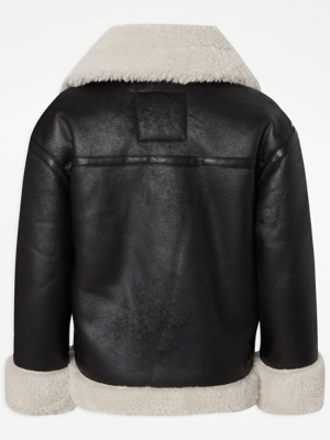 Asda black jacket new arrivals