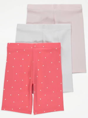 Spot Cycling Shorts 3 Pack Kids at ASDA
