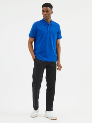 Blue Polo Asda Mens Polo Shirts Royal Blue Polo Shirt Asda - Main Image