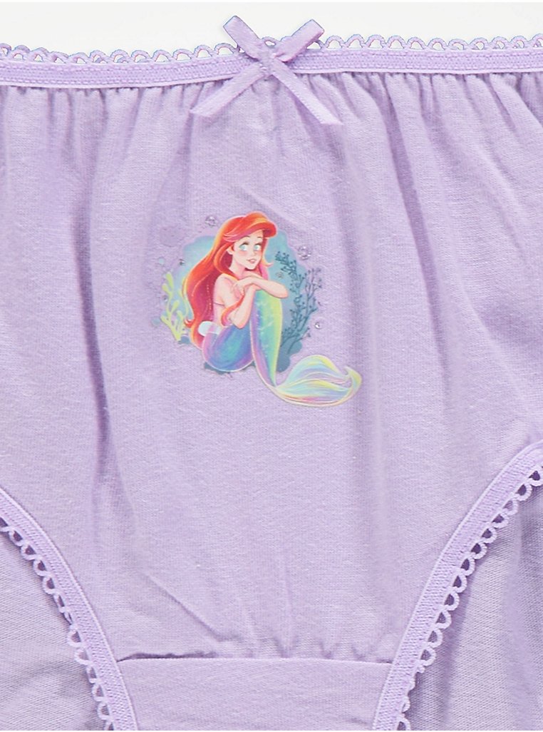 Disney The Little Mermaid Ariel Briefs 5 Pack, Kids