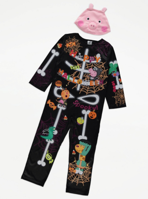 Peppa Pig Pig Halloween Fancy Dress Costume Kids at ASDA