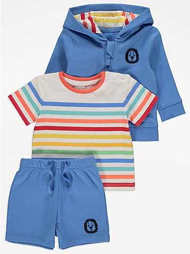 Billie Faiers Blue Stripe Romper and Polo Bodysuit Outfit, Sale & Offers