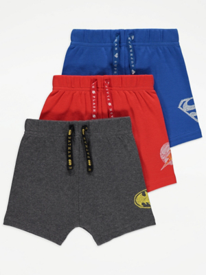 DC Comics Justice League Jersey Shorts 3 Pack Sale & Offers