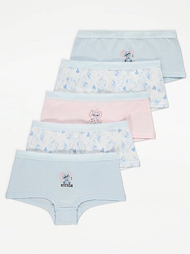 Disney Girls' Minnie Mouse Underwear Pack of 5 Multi Size 5