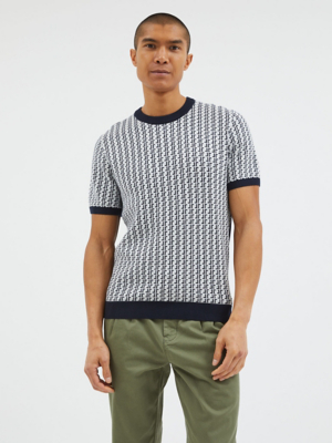 saferido Korean Style Men's Summer High Quality Casual Short Sleeve Knitted T-shirt/Male Slim Fit Fashion Ice Silk V-neck T-shirt S-4XL