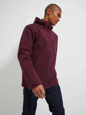 Plum Lightweight Hooded Jacket Men at ASDA