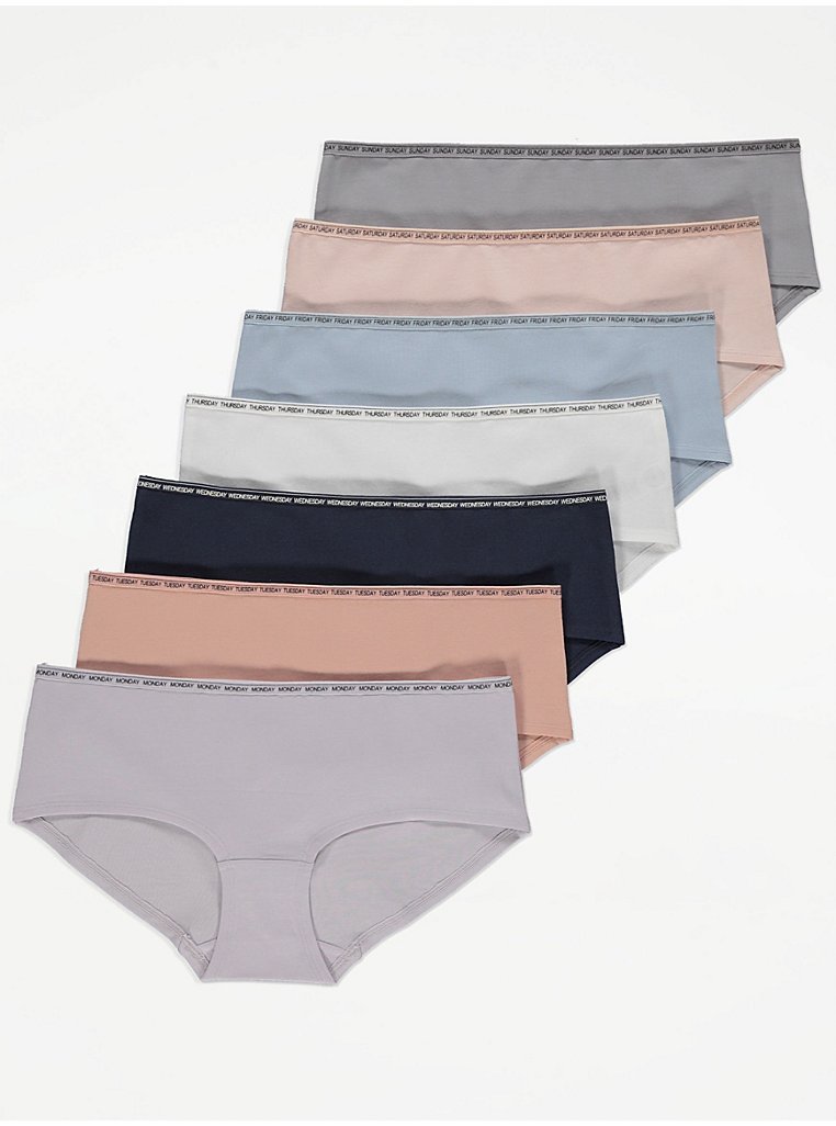 Days of The Week Short Knickers 7 Pack