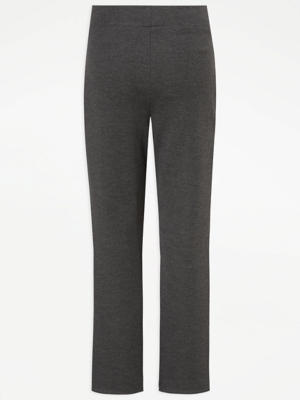 Straight Leg Jersey Girls School Trousers Pack School George