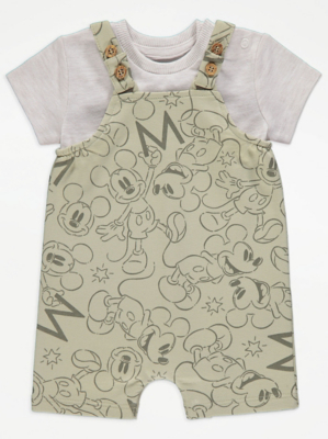 Disney Mickey Mouse Romper and Bodysuit Outfit | Baby | George at ASDA