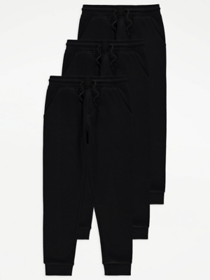 PEHMEA 3 Pack Boys Girls Sweatpants Kids Cotton Active Jogger
