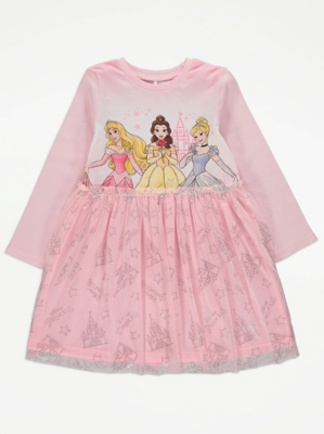 Disney Princess Pink Tutu Dress Kids at ASDA