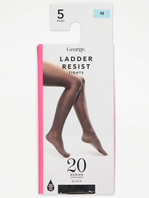 Lined Tights Thick Black Tights Asda Pair Primark Kid Girls Black