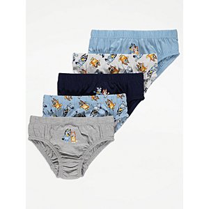 Boys Bluey Underwear 5 Pack| Bluey Briefs for Kids | Kids Bluey 5 Pack of  Briefs