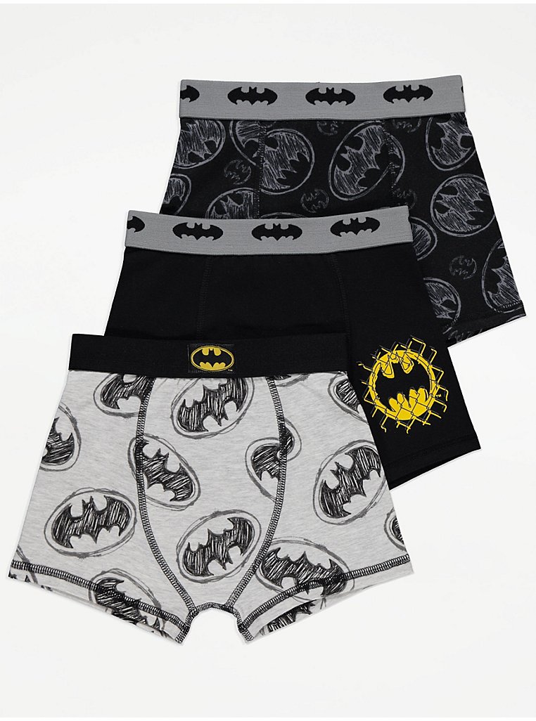 SUPERMAN Boxer Shorts Junior Underwear Superhero Marvel DC Comics