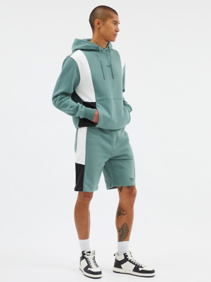 Colour Block Jersey Shorts Men at ASDA