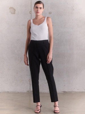 Slimline Trouser in Black