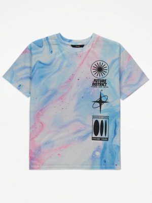 asda tie dye t shirt