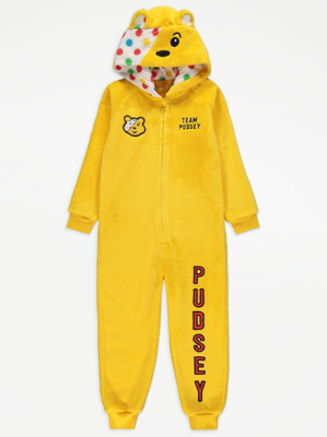 Children In Need Pudsey Yellow Onesie From £14