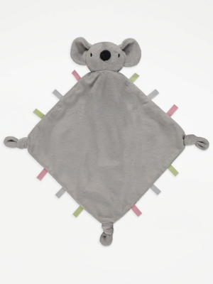Grey Koala Tag Comforter Baby at ASDA