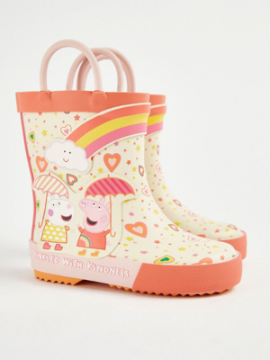 Peppa Pig Kindness Wellington Boots Kids at ASDA