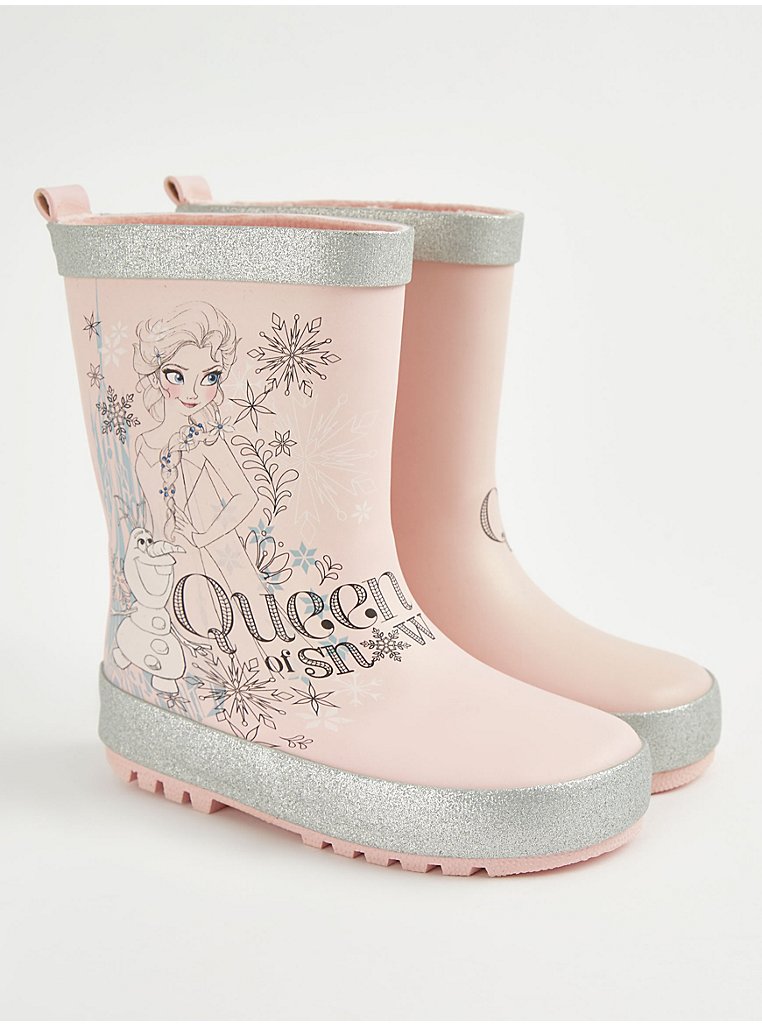 Disney Frozen Pink Wellington Boots | Kids | George at ASDA