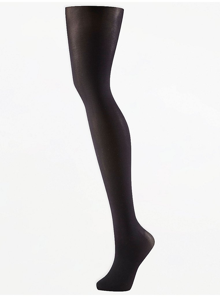 Ultimate Collection Black Opaque 80 Denier Shaping Tights | Lingerie ...