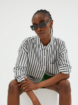 Eola Shirt 2.0 - Light Dusty/Grey Stripe